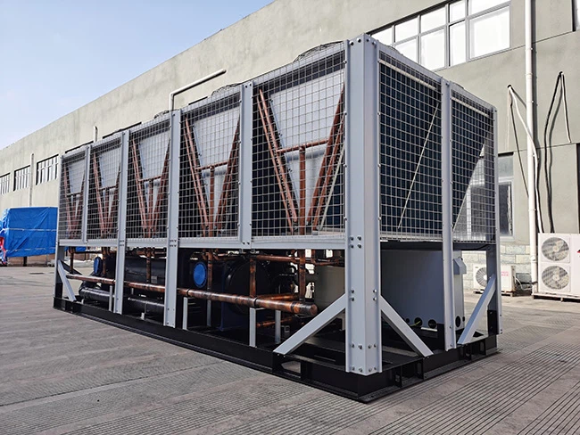 air cooled chiller screw type