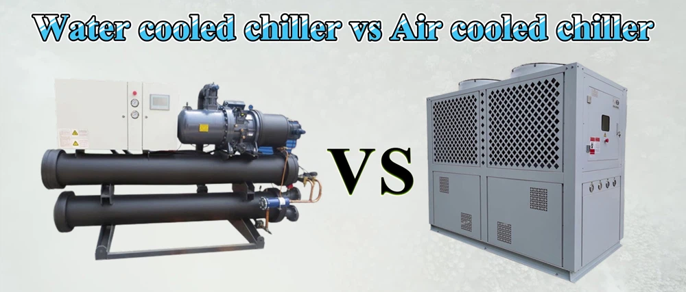 Difference Between water cooled chiller vs air cooled chiller